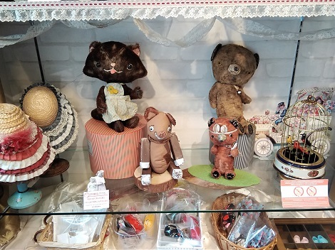 ■タイムロマンからのお知らせ■テディベア作家 加藤日砂さまの展示作品がご覧いただけます