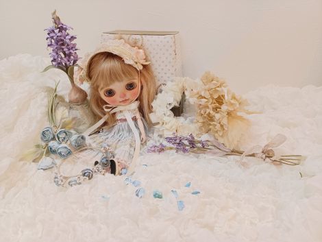 ◆3階浪漫館ギャラリー　7月19日（土）布花＆クラフト教室の様子です◆