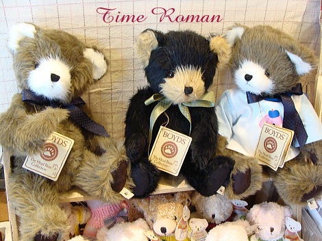 可愛いBOYDS BEARとメリーソートペンポーチが入荷致しました♪