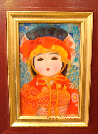 東 あゆみさまのガラス絵が入荷致しました♪