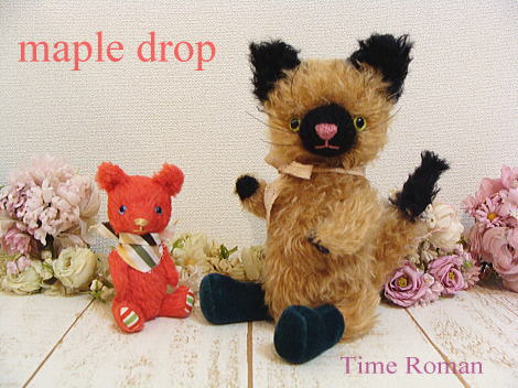 ◆テディベア・アーティスト「maple drop/霜村ナツコ」様の作品が入荷致しました◆