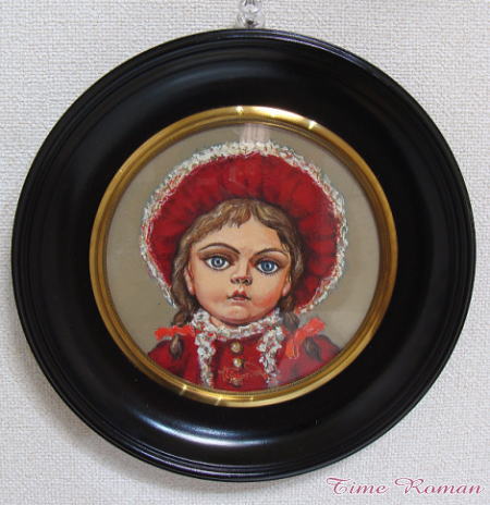 ◆洋画家 小澤 清人さまの（西洋人形 BRU）絵画が入荷致しました◆