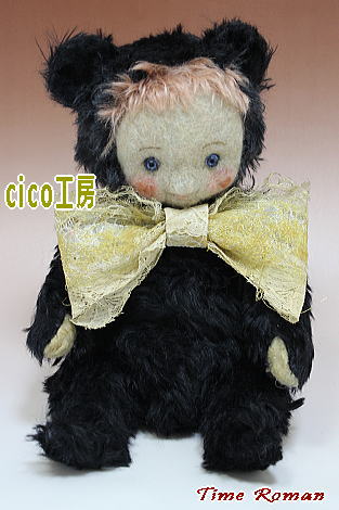 ◆テディベアアーティスト「cico工房/ふじわらふみこ 」様の作品が入荷しました◆
