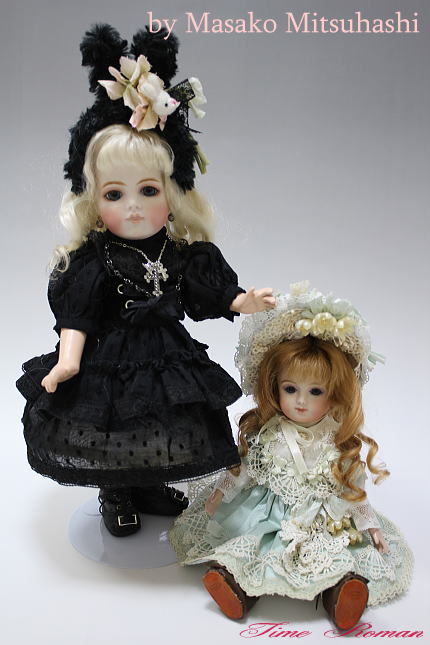 三橋 昌子さま作 ゴシックロリーターBRUちゃん・スタイナーC・ロングフェイスジュモーが入荷致しました◆