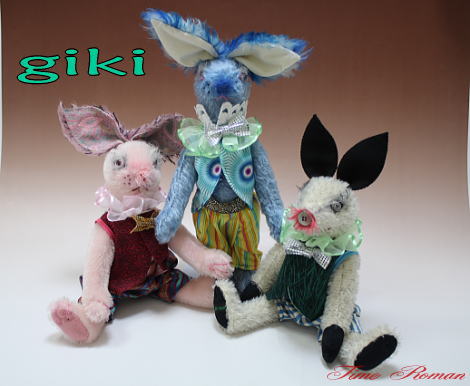 ◆テディベアアーティストの「giki/掘切　操」」さまの作品が入荷致しました◆