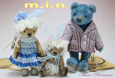 ◆テディベア・アーティスト「m・i・n / 伊藤美奈子」さまの作品が入荷致しました◆