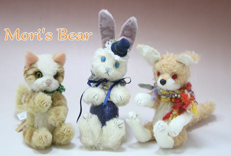 ◆テディベア・アーティスト『Mori’s Bear / 森脇 由美子 』さまの作品が入荷致しました◆