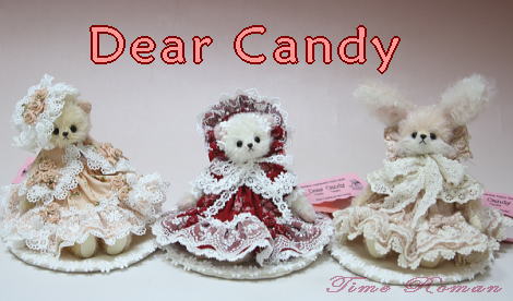 ◆テディベア・アーティスト「Dear Candy／Tomiko Tanaka」さまの作品が入荷致しました◆