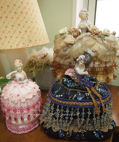◆谷井真由美先生作、ヴィクトリアン ピンクッションが入荷致しました◆