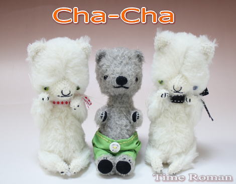 ◆テディベアアーティスト「Cha-cha/牧ひろみ 」さまの作品が入荷いたしました◆