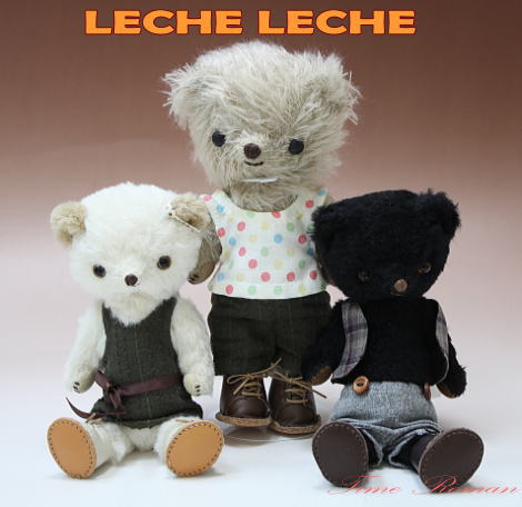 ◆テディベアアーティスト「LECHE LECHE/さら」様の作品が入荷しました◆