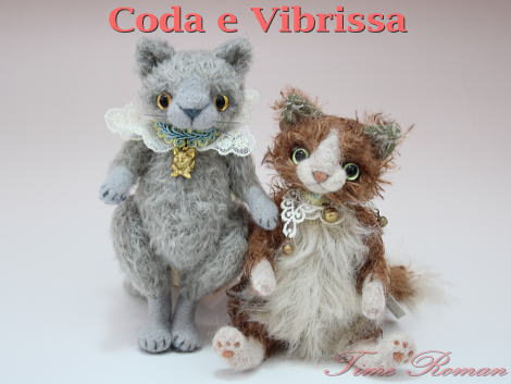 ◆テディベア・アーティスト「Coda e Vibrissa」さまの作品が入荷致しました◆