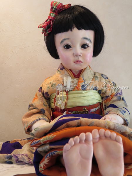 ◆創作人形作家 「遠 方 彼 方」さま作のお人形『春花（はるか）』ちゃんが入荷いたしました◆