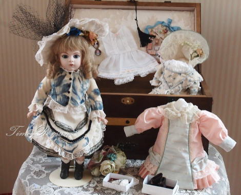 ◆中村雪子さま作 『リプロダクションドール/BRU JNE(トランクセット)』Reproduction Dollsページに紹介いたしました ◆