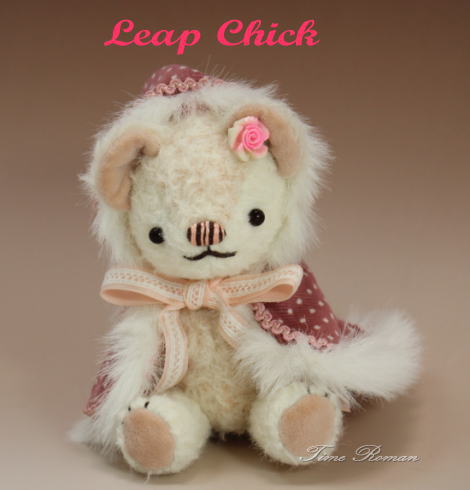 ◆テディベアアーティスト「Leap Chick/hina」さまの作品掲載いたしました◆