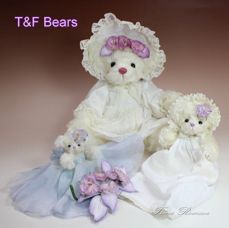 ◆テディベアアーティスト「T&F Bears/鈴木史乃」さまの作品が入荷いたしました◆