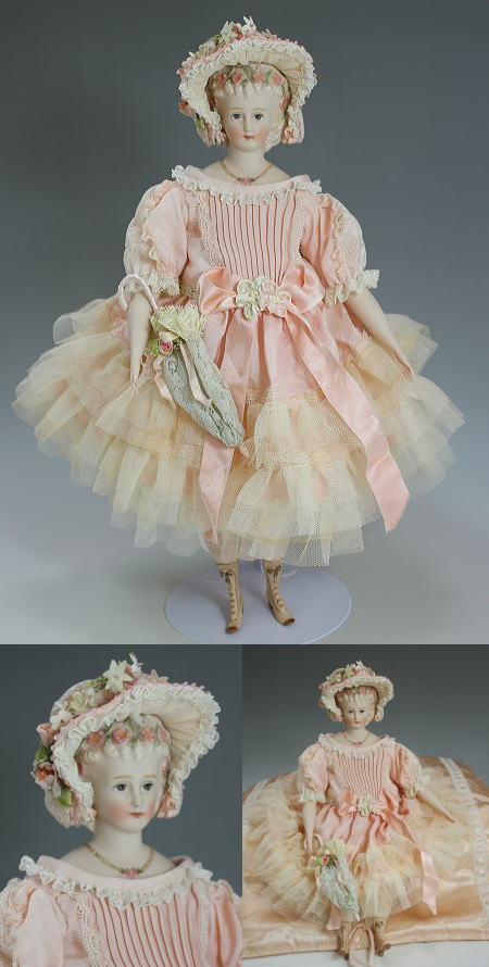 ◆富野 有紀子さま作／チャイナヘッドのお人形 Sisiが入荷いたした◆