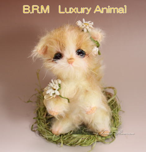 ◆テディベアアーティスト「B.R.M Luxury Animal /ゴトウユミコ 」様の作品を掲載致しました◆