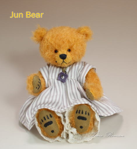 ◆テディベアアーティスト「Jun Bear 」さまの作品を掲載いたしました◆