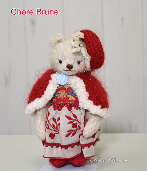 ◆テディベアアーティスト「chere Brune 」さまの作品を掲載いたしました◆
