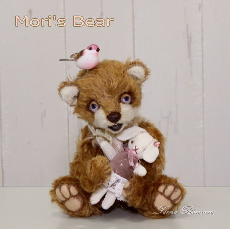 ◆テディベアアーティスト「Mori’s Bear 」様の作品を掲載致しました◆