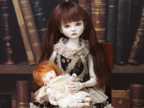 ◆創作ドール作家さま、ＭＩＹＯＲＩさま作 「姉弟」作品が入荷いたしました◆