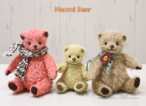 ◆テディベアアーティスト「Naomi Bear」さまの作品が掲載致しました◆