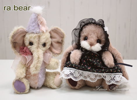 ◆テディベア アーティスト「ra.bear」さまの作品を掲載いたしました◆