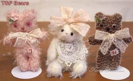 ◆テディベア＆アニマルアーティスト「T&F Bears」さまの作品が入荷いたしました◆