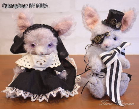 ◆テディベア＆アニマルアーティスト「Catnap Bear BY MISA」さまの作品が入荷いたしました◆