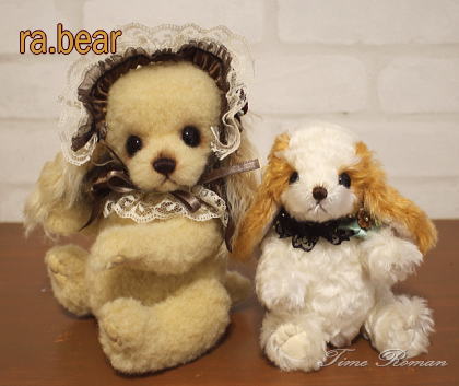 ◆テディベア＆アニマルアーティスト「ra.bear」さま「LECHE LECHE」さまの作品が入荷しました◆