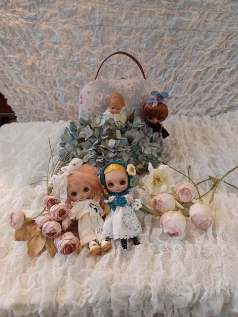 ◆3階浪漫館ギャラリー　6月12日（木）布花＆クラフト教室の様子です◆