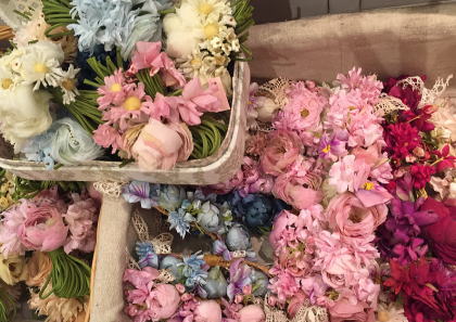 ◆色とりどりのシルクフラワー(布花)が入荷致しました◆
