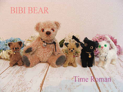 ◆テディベア・アーティスト「BIBI BEAR」様の作品が入荷致しました◆