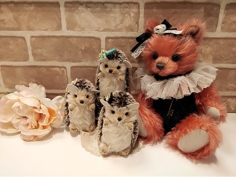 ◆テディベア アーティスト【BEAR’S INN【関口 衣乃子】】さまの作品が入荷いたしました◆