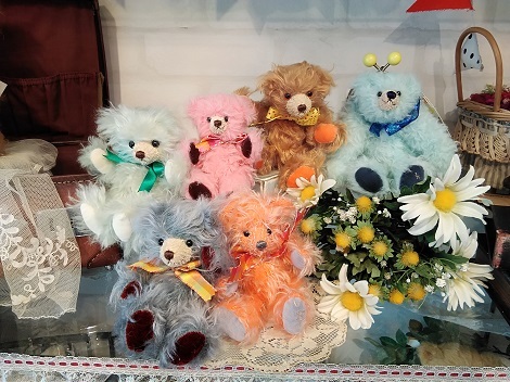 ◆テディベア＆アニマルアーティスト「BiBi Bear」さま「hanahana」さま「ra.Bear」さまの作品が入荷しました◆