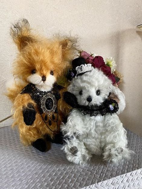 ◆10/4（金）-11/3（日）◆テディベア合同展◆ 『ゴースト＆マジカル展』開催のお知らせ◆ ra.bearさま