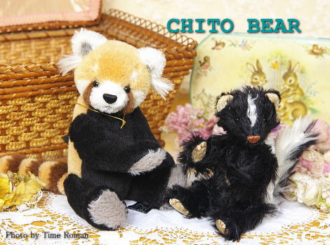 テディベア・アーティスト「CHITO BEAR/砂子 千登世」さまの新作作品が入荷致しました♪