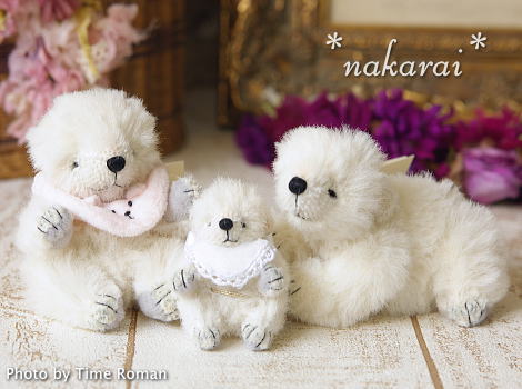 テディベア・アーティスト「nakarai/半井幹子」さまの作品が新入荷いたしました♪