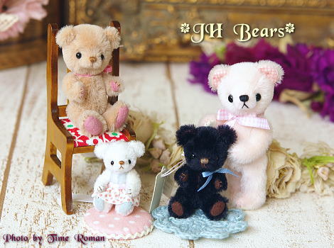 テディベア・アーティスト「JH Bears/本田 純子」さまの作品が入荷致しました♪