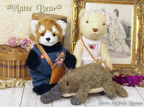 テディベア・アーティスト「Natte Bear/ナト」さまの作品が新入荷いたしました♪