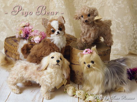 ◆テディベア・アーティスト「Piyo Bear/藤原ようこ」さまの作品が入荷致しましたッ◆