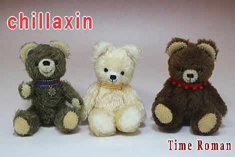 ◆テディベアアーティスト「chillaxin/津金恭子」様の作品が入荷しました◆