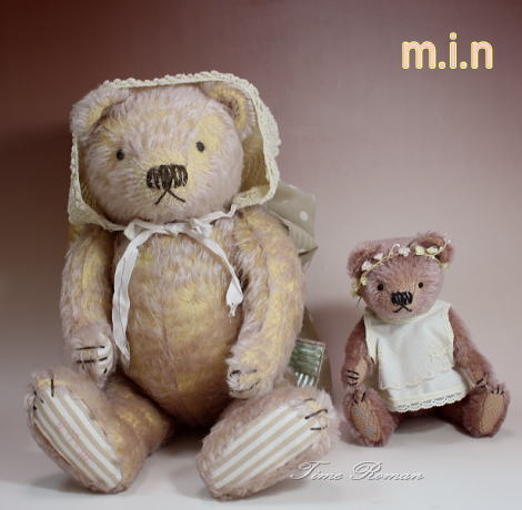 ◆テディベアアーティスト「m・i・n / 伊藤美奈子」さまの作品が入荷致しました◆