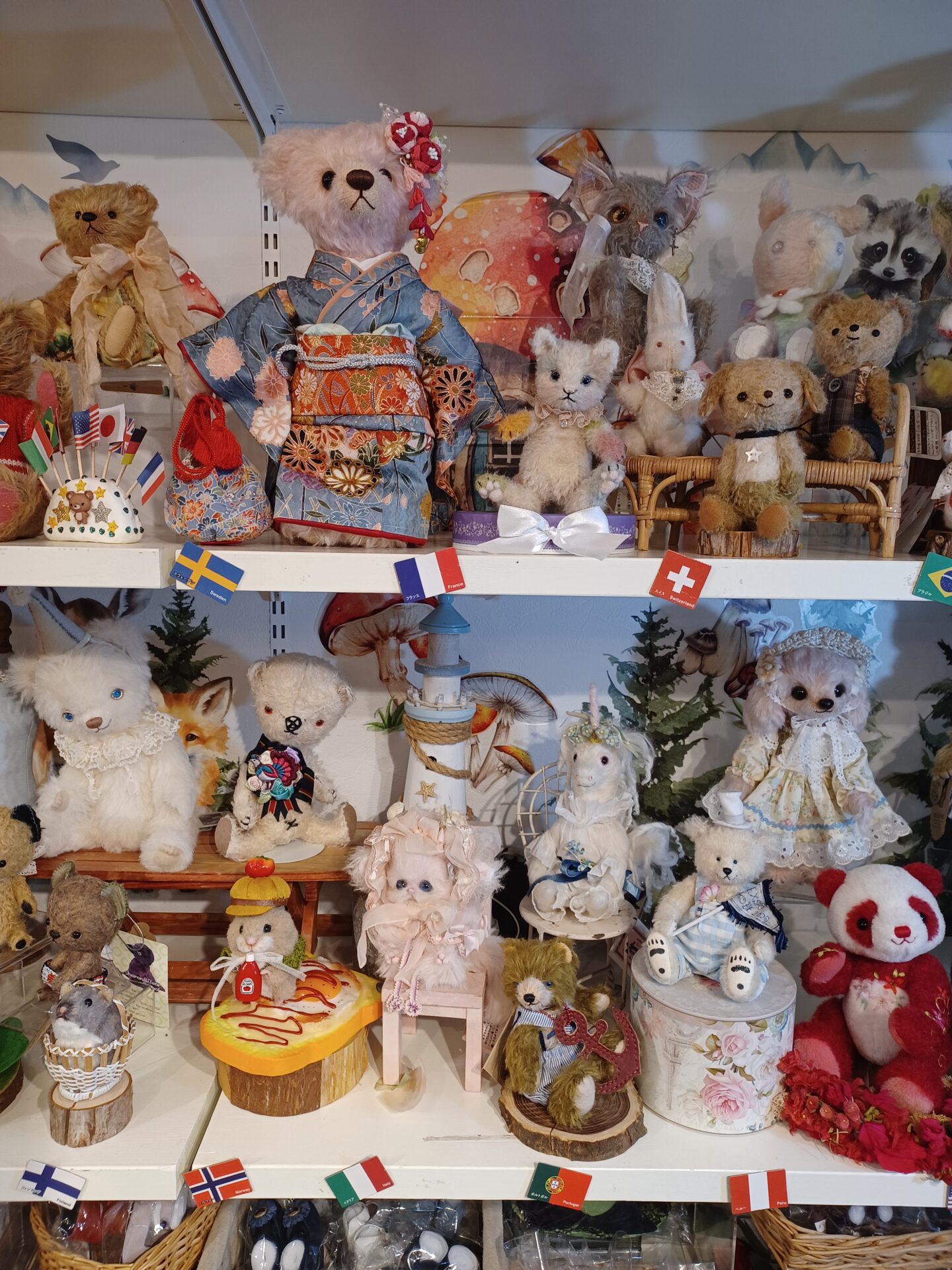 ◆テディベア合同展◆『テディベア博覧会 in KOBE』開催中♦