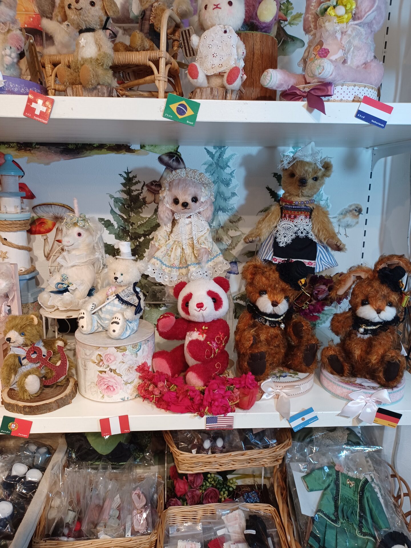 ◆テディベア合同展◆『テディベア博覧会 in KOBE』開催中♦