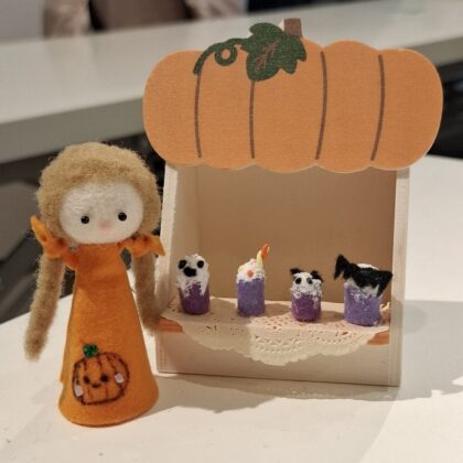 ◆3階浪漫館ギャラリー　10月4日（日） 子供手芸教室の様子です◆