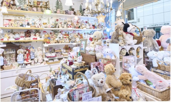 テディベア・絵葉書・ハンドメイド雑貨