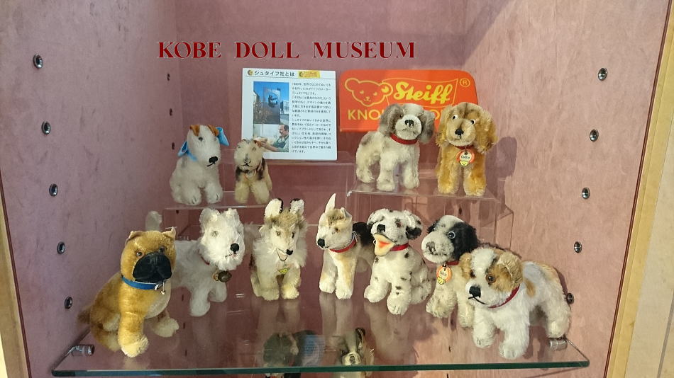 ◆4/28（ＳＡＴ）より◆ヴィンテージ シュタイフ ＤＯＧコーナーを新設し誕生いたしました◆神戸ドールミュージアム 3階◆