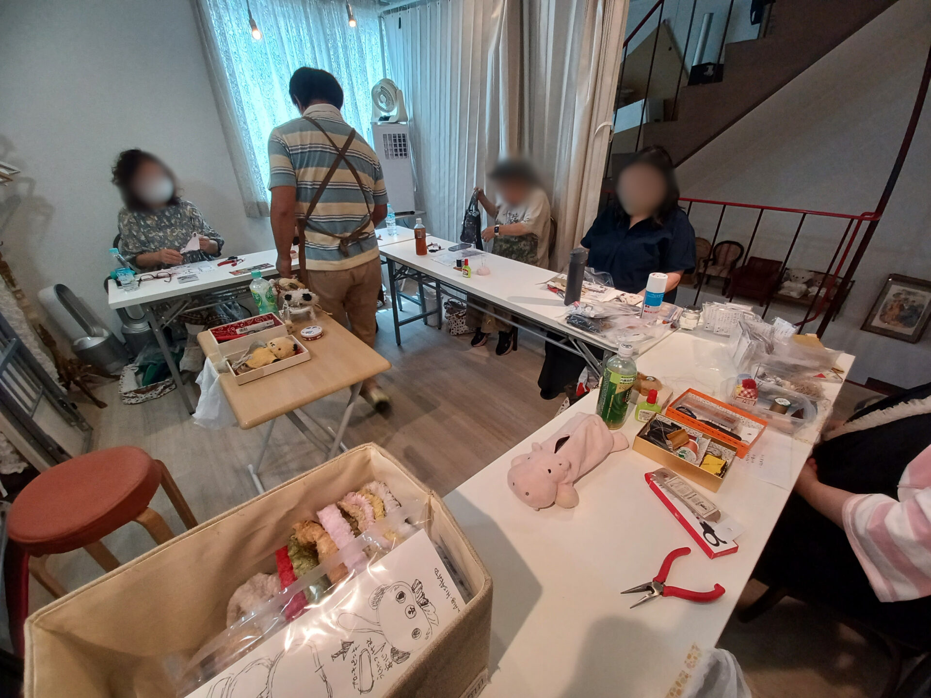 1Dayワークショップ『タイムロマン×加藤日砂創作教室 コラボ企画！ブローチピン付バッグチャーム』を開催いたしました